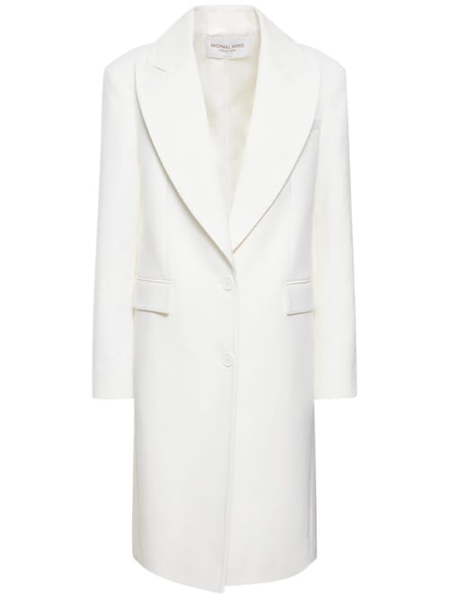 Michael Kors Collection: 棉&亚麻单排扣长款大衣