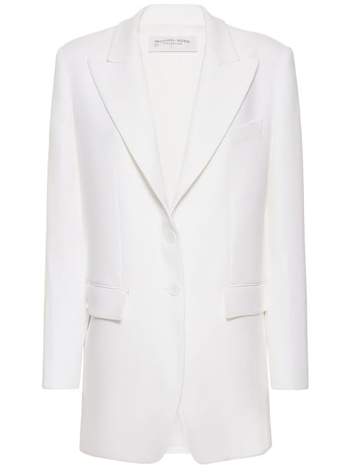 Michael Kors Collection: 绉纱sable男友版型西服夹克