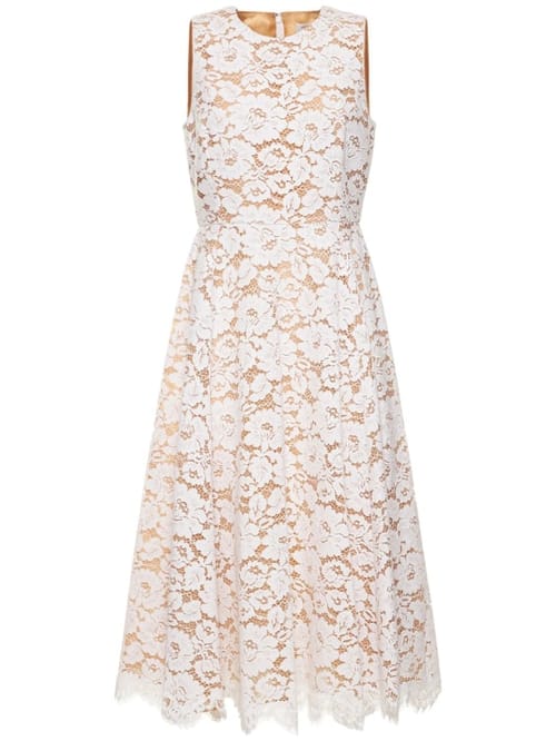 Michael Kors Collection: Cotton lace midi dress