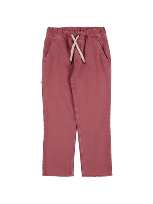 Brunello Cucinelli: Crispy棉质裤子