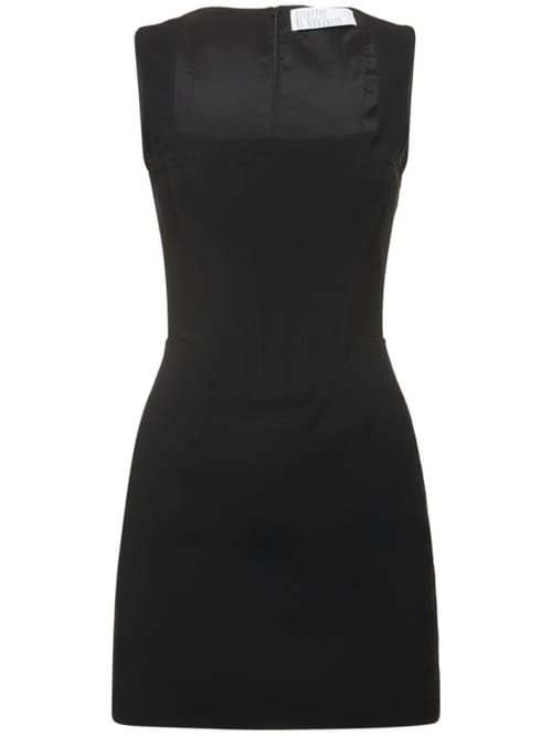 Giuseppe Di Morabito: Vestido corto bustier con escote cuadrado
