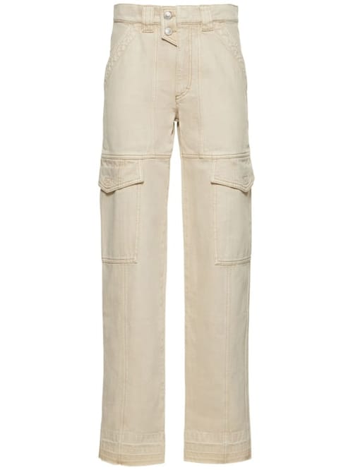 Marant Etoile: Vayoneo棉质牛仔工装裤