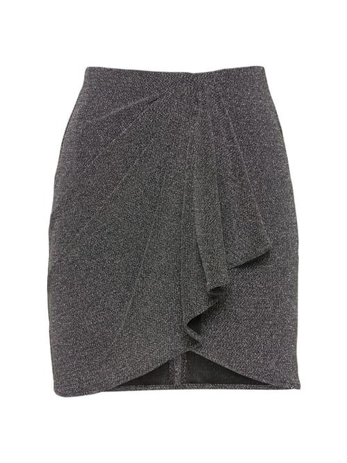 Marant Etoile: Bergen金银丝迷你短裙