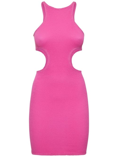 Reina Olga: Abito corto stretch con cut-out
