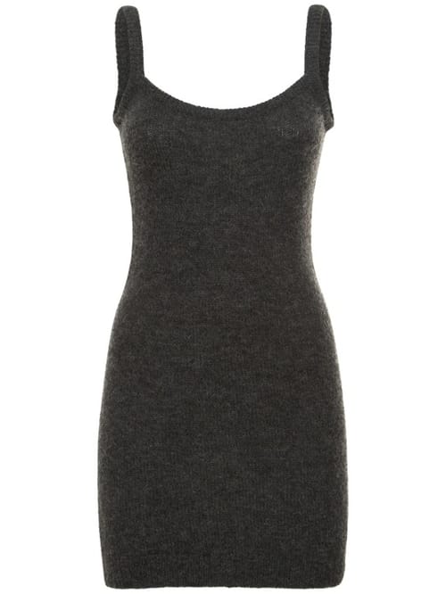 The Garment: Kurzes Strickkleid mit breiten Trägern