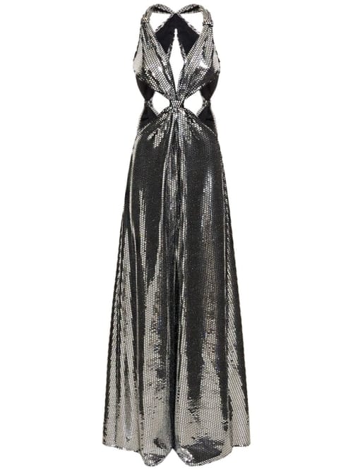 Sid Neigum: Long dress with cut-out details