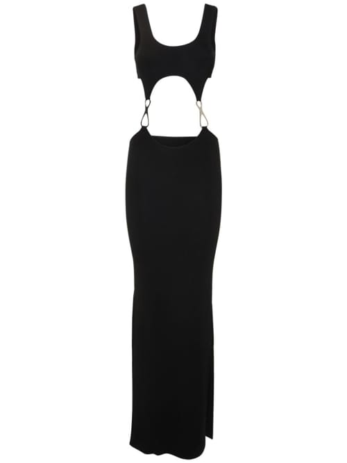 Aya Muse: Cut-out maxi dress with metal hardware
