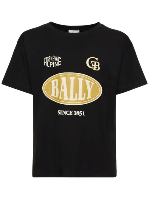 Bally: Logo棉质T恤
