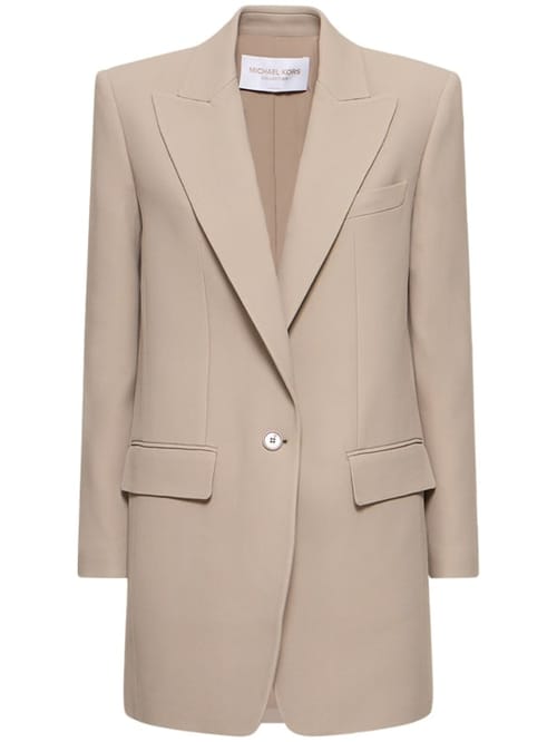 Michael Kors Collection: Darcy绉纱西服夹克