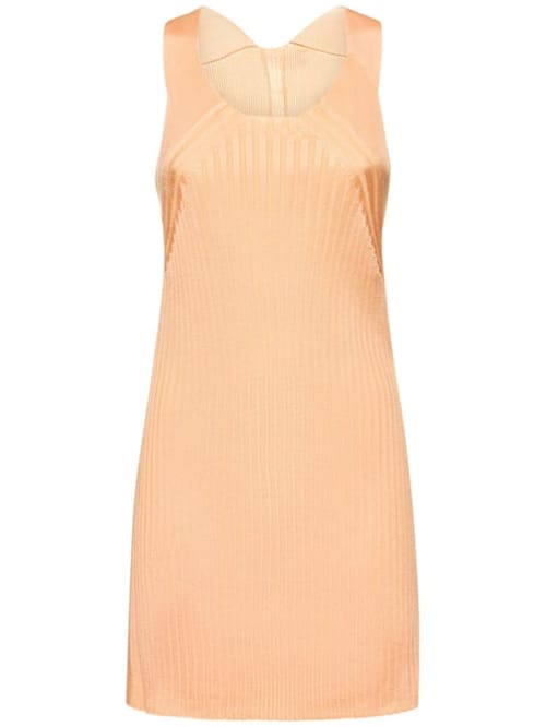 Jil Sander: 微罗纹粘胶纤维平纹针织上衣