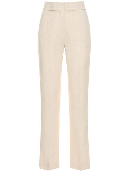 Jacquemus: Le Pantalon Tibau亚麻裤子
