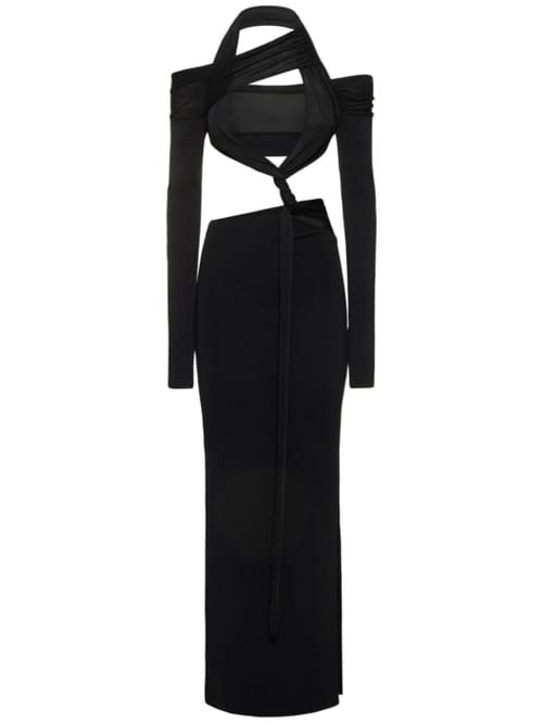Aya Muse: Cut-out maxi dress with slit