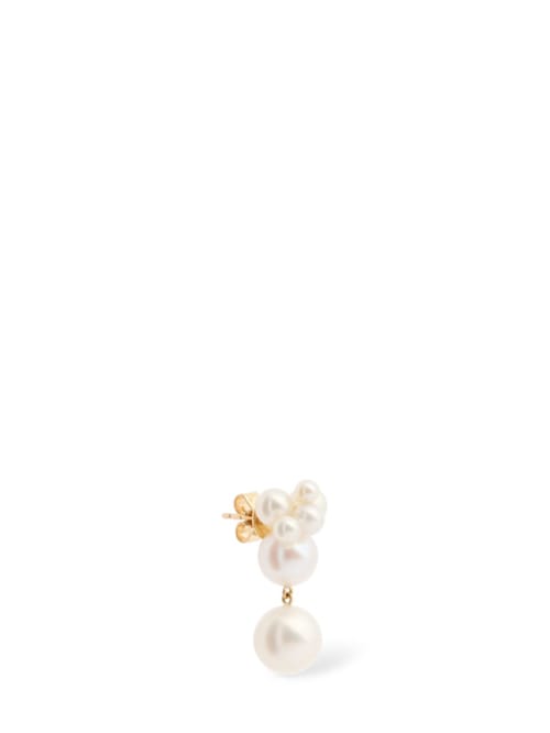Sophie Bille Brahe: Bisou Perle 14kt金&珍珠单耳环