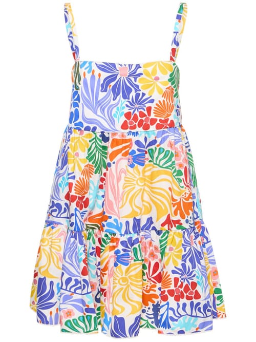Borgo De Nor: Tiered cotton mini dress
