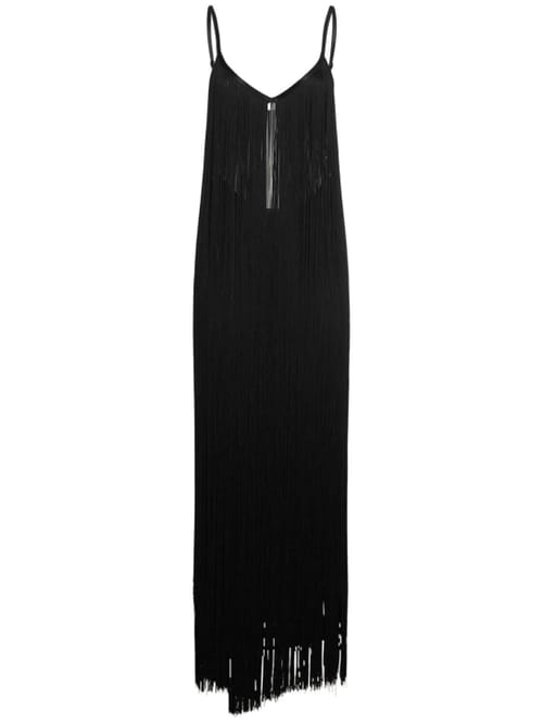 Alexander Wang: Abito lungo con frange