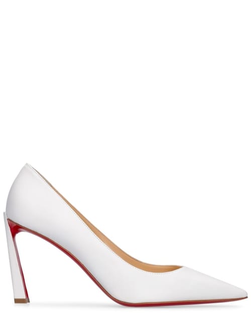 Christian Louboutin: LVR独家85毫米Condora皮革高跟鞋