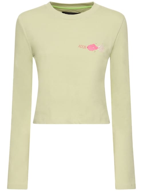 Andersson Bell: Crazy fish长袖棉质T恤