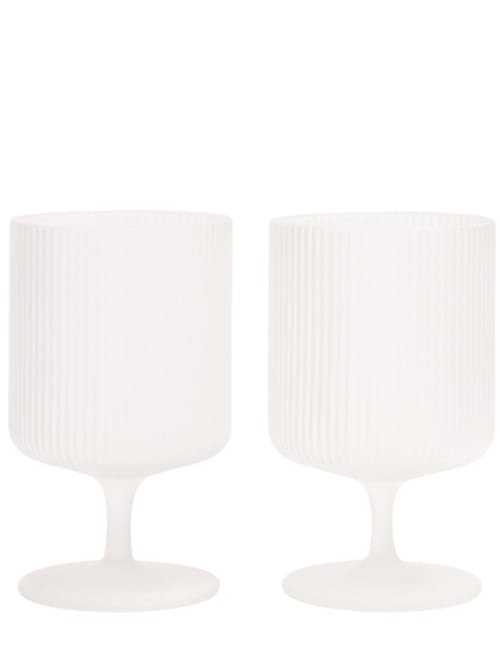 Ferm Living: Ripple葡萄酒杯2个套装