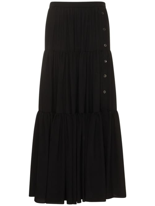 Michael Kors Collection: 打褶真丝双绉半身裙