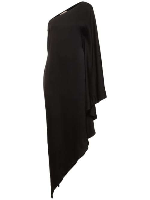 Alexandre Vauthier: One-Shoulder-Maxikleid mit weitem Ärmel