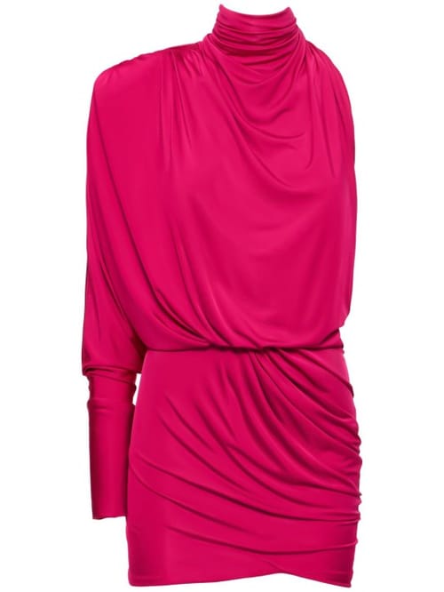 Alexandre Vauthier: Short Dress with High Neckline