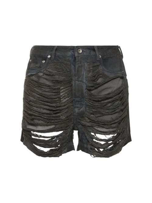 Rick Owens DRKSHDW: Geth破洞短裤