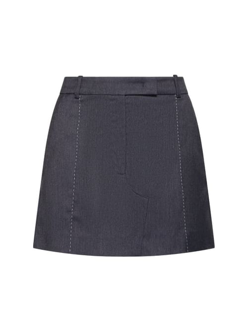 The Garment: Pluto缝线细节迷你短裙