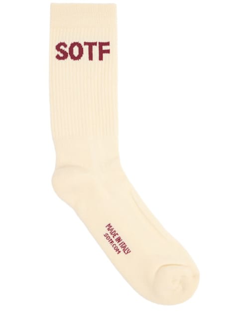 SOTF: Logo混棉袜子