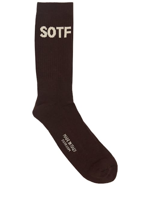 SOTF: Logo混棉袜子