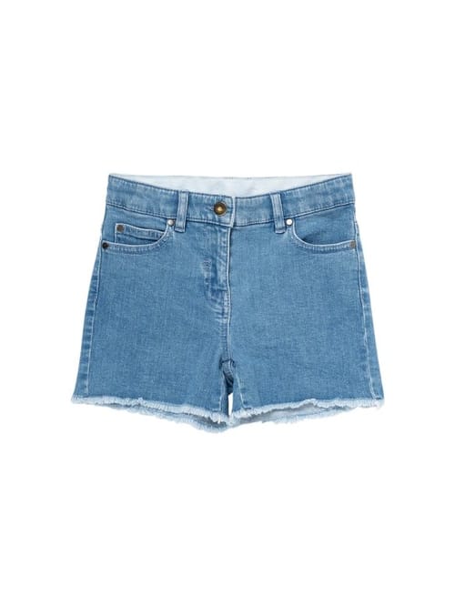 Stella McCartney Kids: Cotton denim shorts