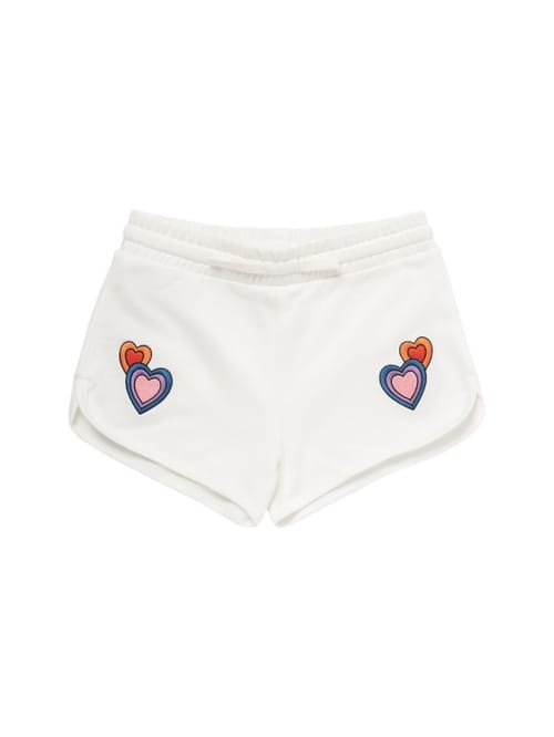 Stella McCartney Kids: Cotton sweat shorts