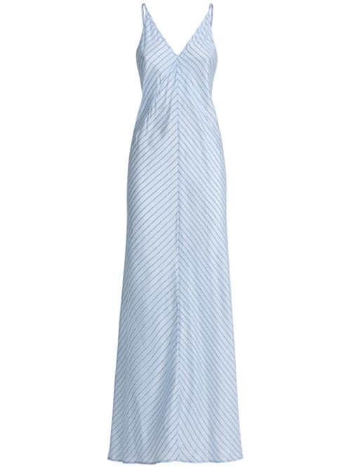 Birgitte Herskind: Striped silk maxi dress