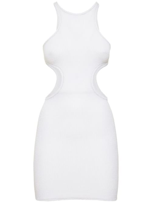 Reina Olga: Miniabito stretch con cut-out