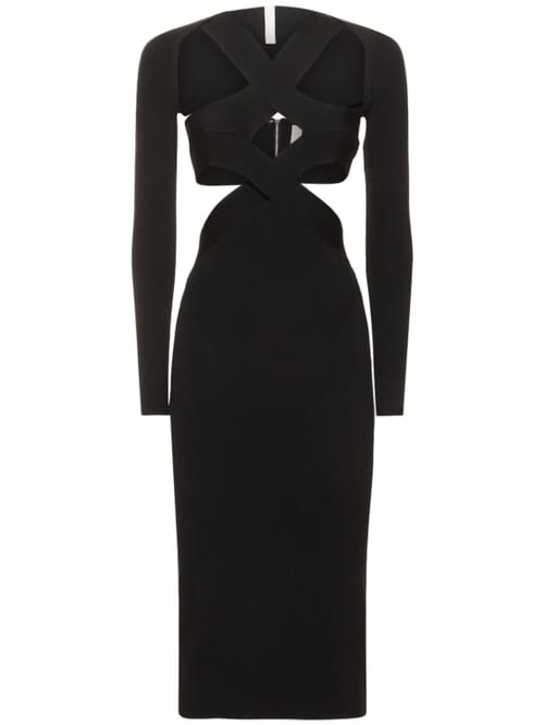 Dion Lee: Cutout long sleeve midi dress