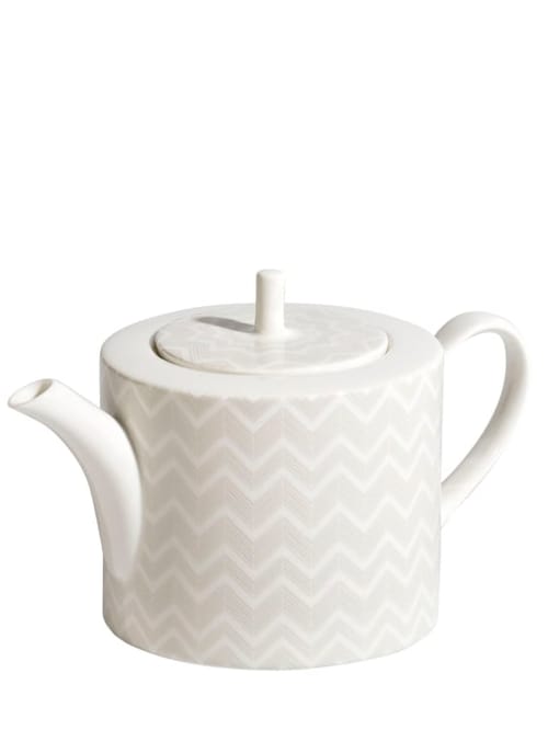 Missoni Home: Zig Zag White茶/咖啡壶套装