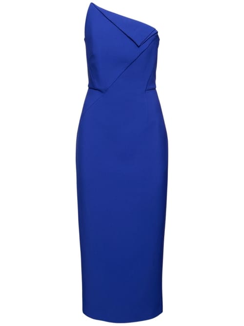 Roland Mouret: Abito midi con scollo asimmetrico