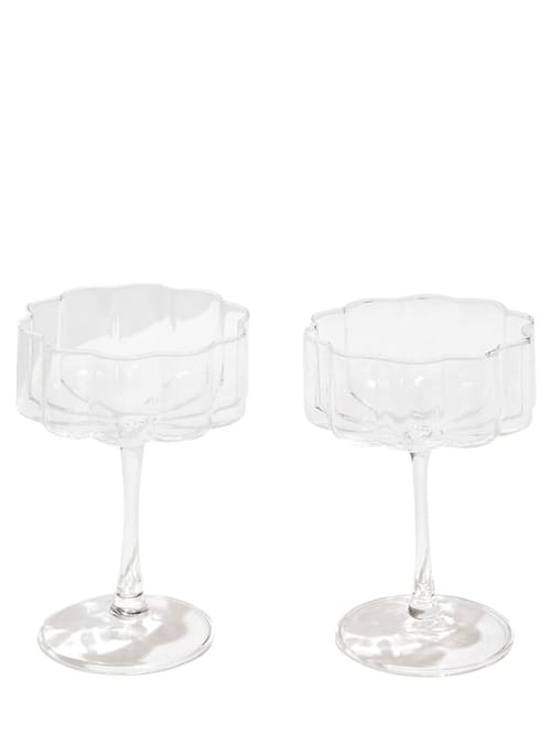 FAZEEK: Clear Wave玻璃杯2个套装