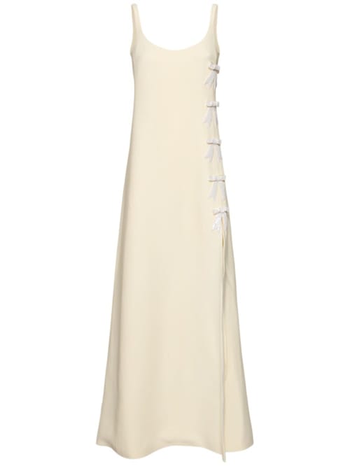 Giambattista Valli: Maxi dress with bow embellishments