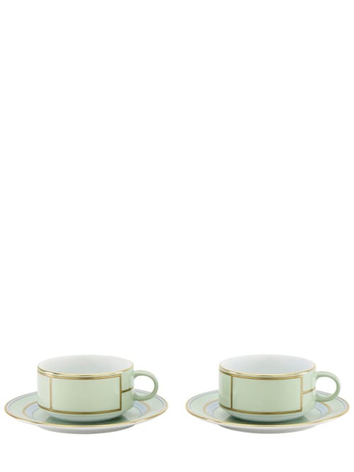 Ginori 1735: Diva Colonna 2件套茶具