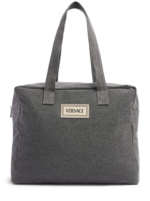 Versace: 印花托特包