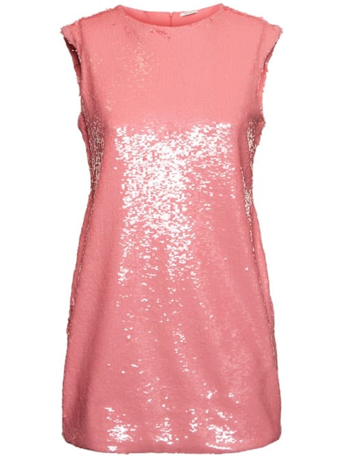 JW Anderson: Cotton mini dress with sequins