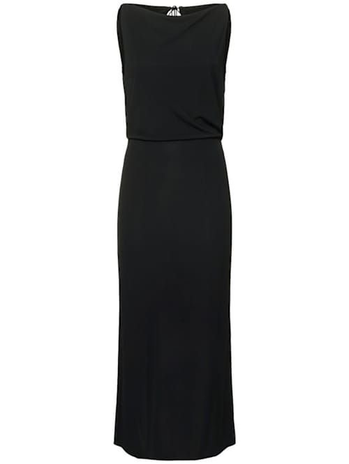 16arlington: Jersey midi dress with open back