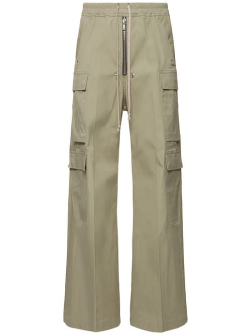 Rick Owens: Cargobelas棉质裤子