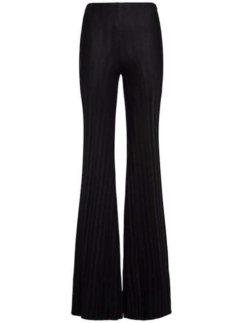Tom Ford: 条纹人字呢粘胶纤维喇叭裤