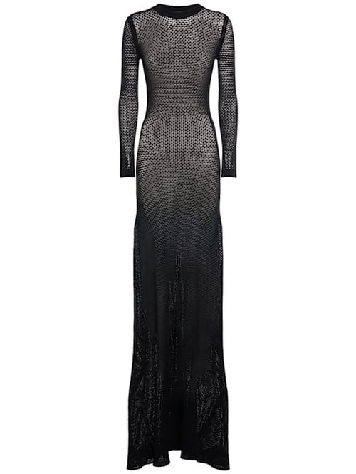 Tom Ford: Open-knit long dress