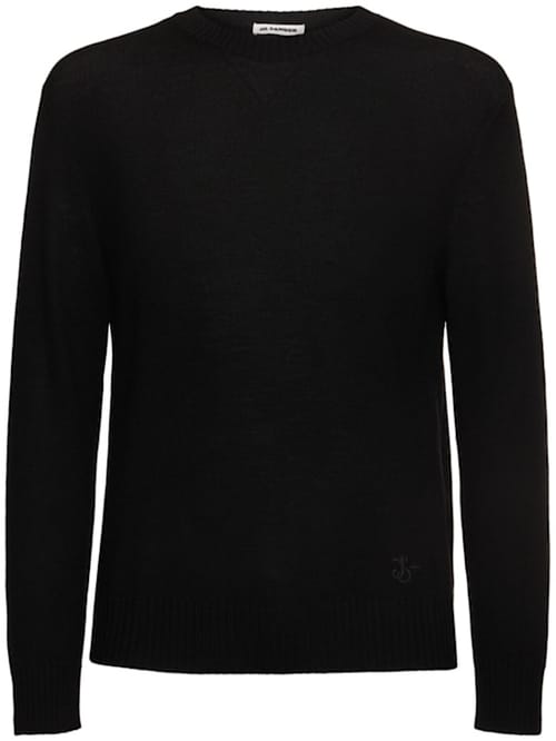 Jil Sander: 羊毛圆领毛衣