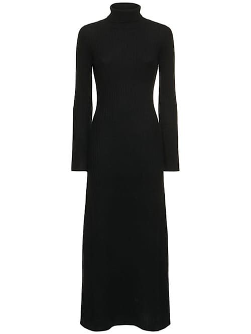 Guest In Residence: Ribbed cashmere maxi dress
