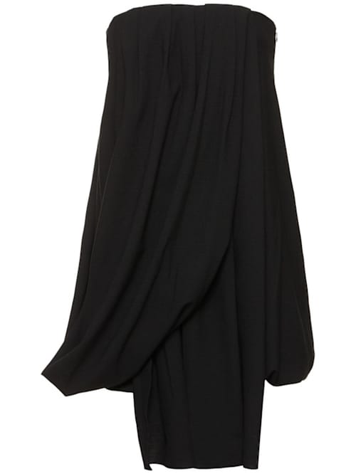 JW Anderson: Abito a fascia drappeggiato in misto lana