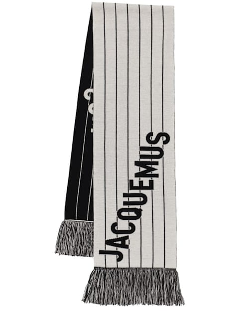Jacquemus: L'echarpe liga羊毛围巾