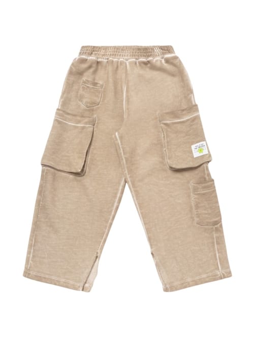 MM6 Maison Margiela: 拉绒棉工装运动鞋